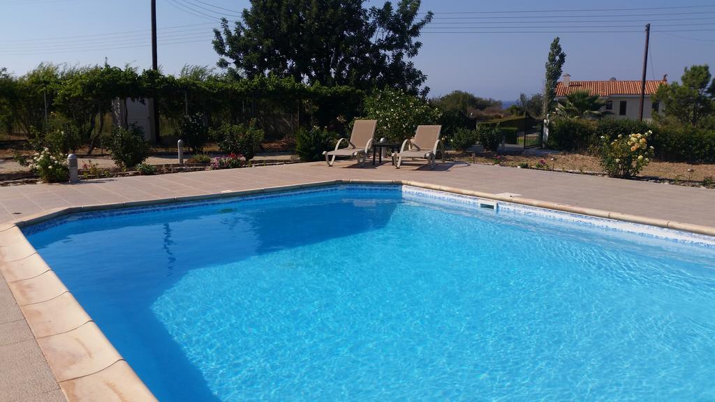 Eliofos Luxury Villa Polis Exterior foto